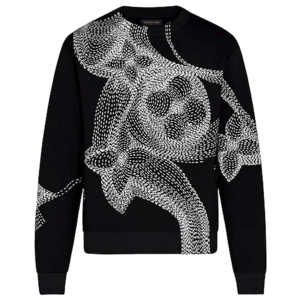 Louis Vuitton Monogram Flower Printed Sweatshirt Size: US M / EU 48-50 - Picture 1 of 6
